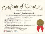 SBTPP Certificate